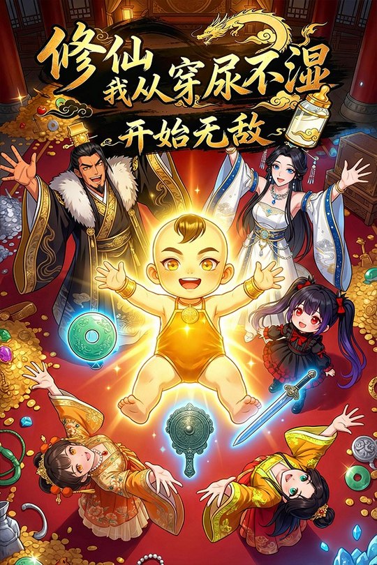 修仙,我从尿不湿开始无敌封面