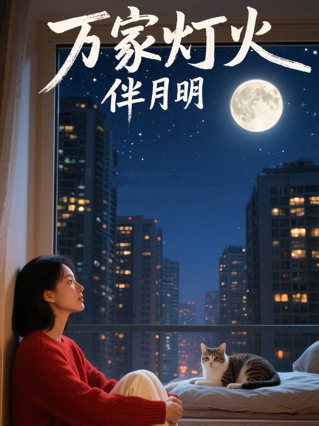 万家灯火伴月明封面