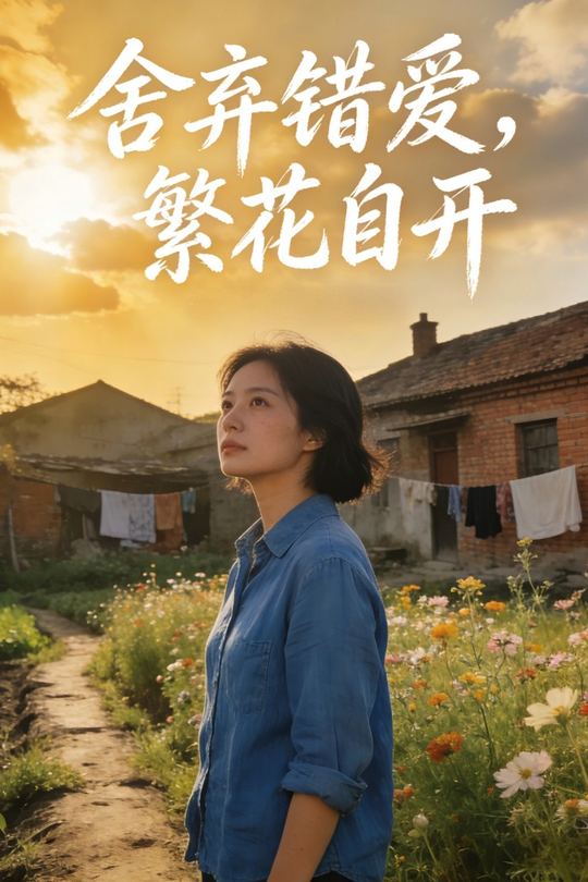 舍弃错爱,繁花自开封面