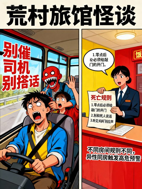 荒村旅馆怪谈封面