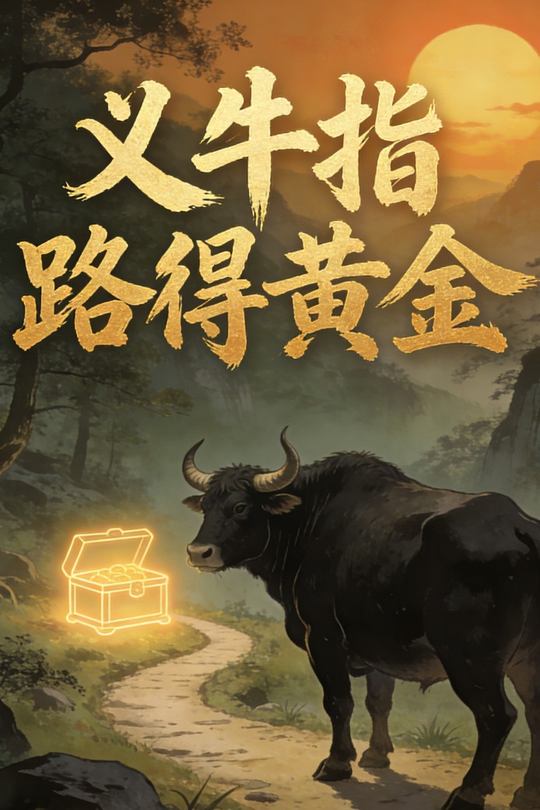 义牛指路得黄金封面