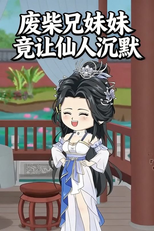 废柴兄妹竟让仙人沉默封面