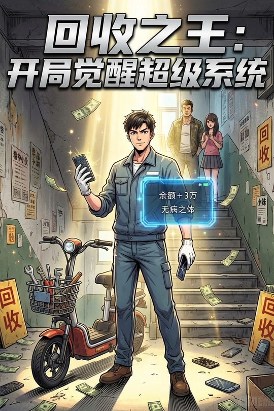 回收之王:开局觉醒超级系统封面