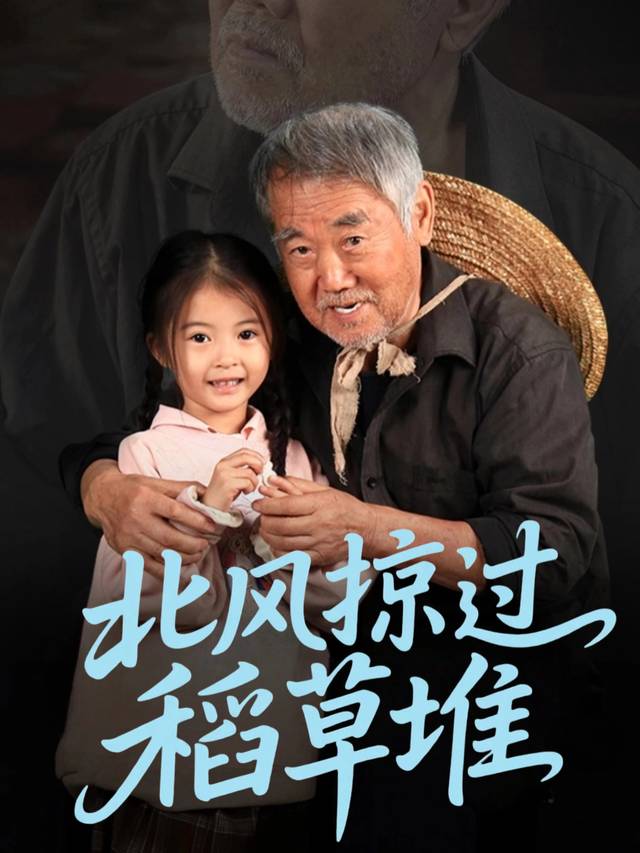 北风掠过稻草堆封面