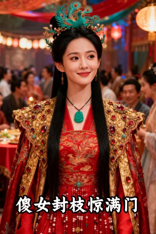 傻女封枝惊满门封面