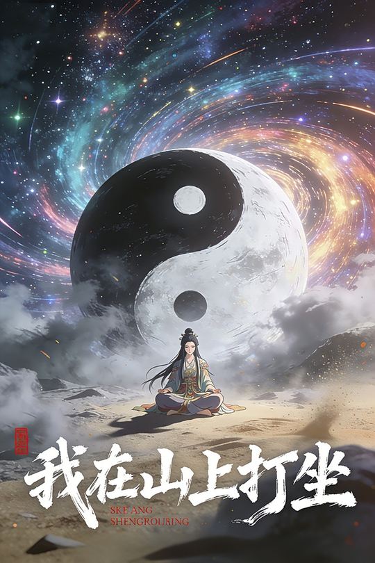 我在山上打坐封面