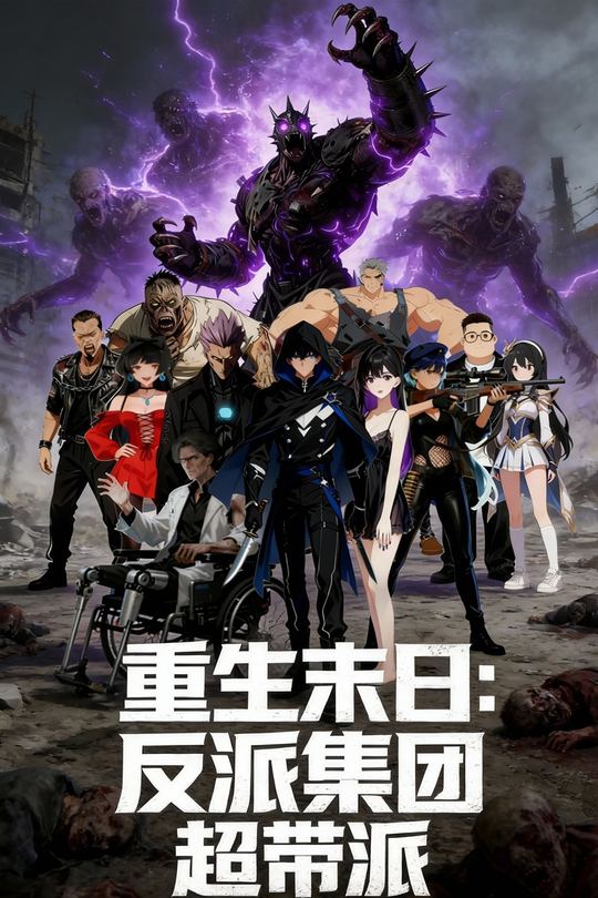 重生末日:反派集团,超带派封面