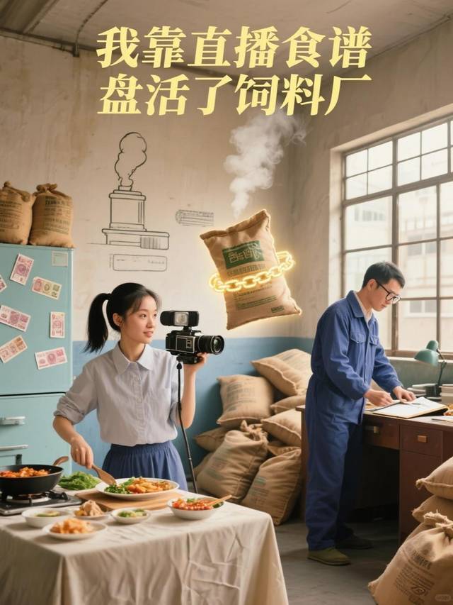 我靠直播食谱盘活了饲料厂封面