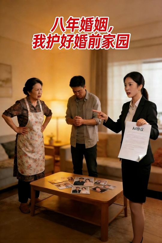 八年婚姻,我护好婚前家园封面