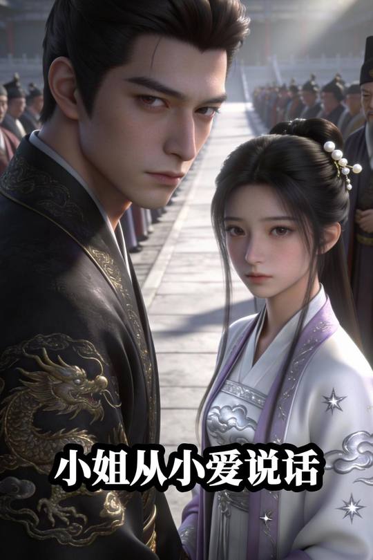 小姐从小爱说话封面