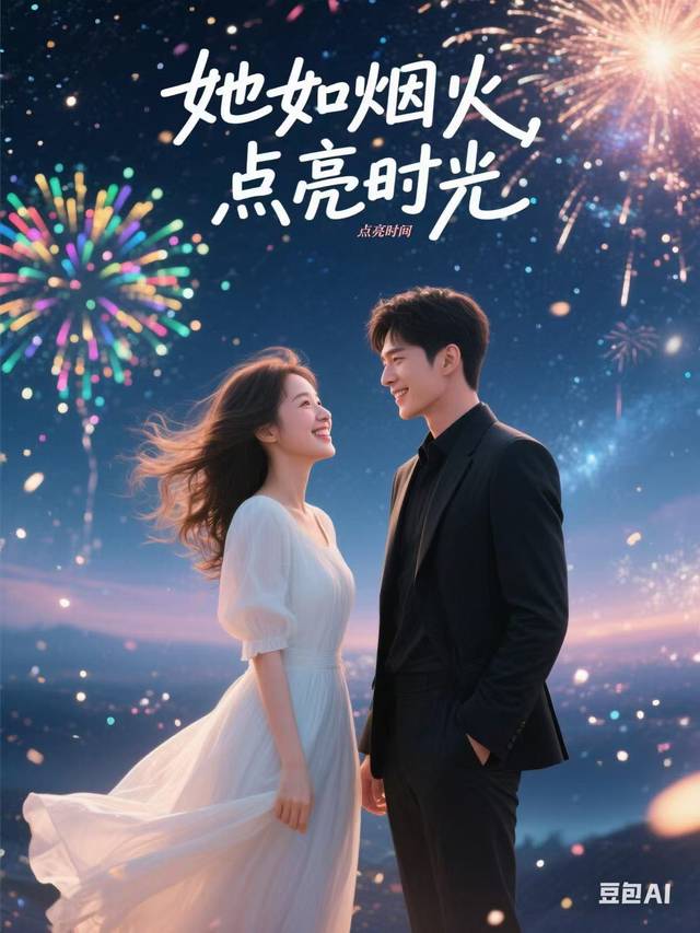 她如烟火,点亮时光封面