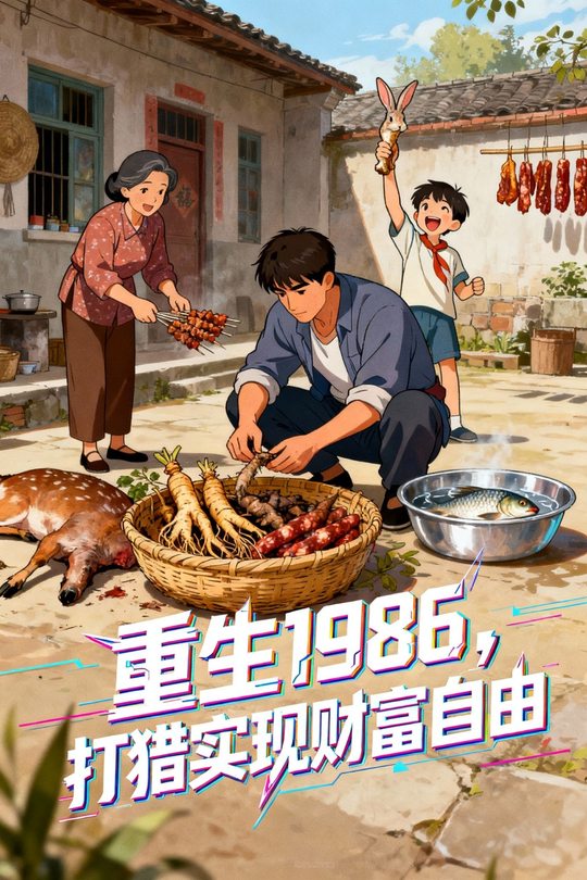 重生1986,打猎实现财富自由封面