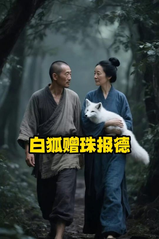 白狐赠珠报德封面