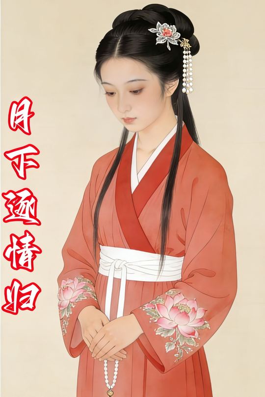 月下逐情归封面
