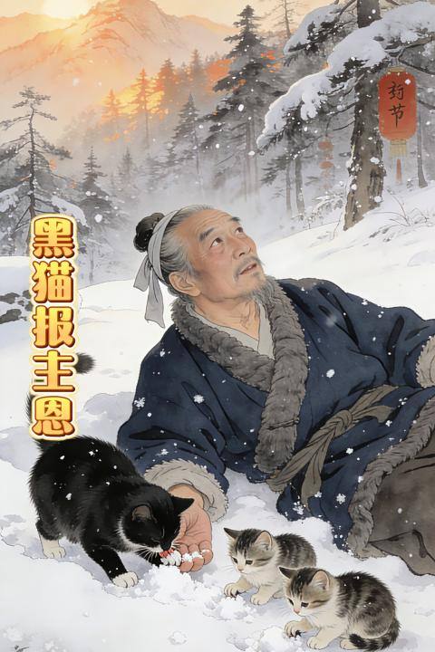 黑猫报主恩封面