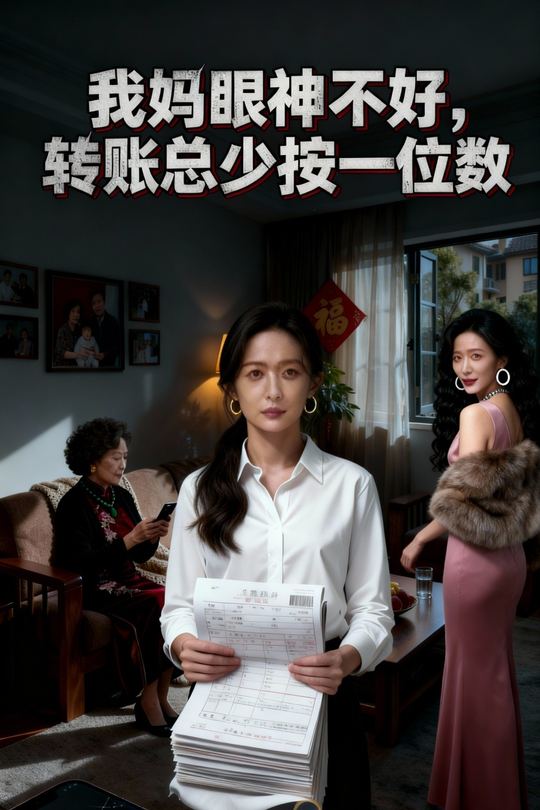 我妈眼神不好,转账总少按一位数封面