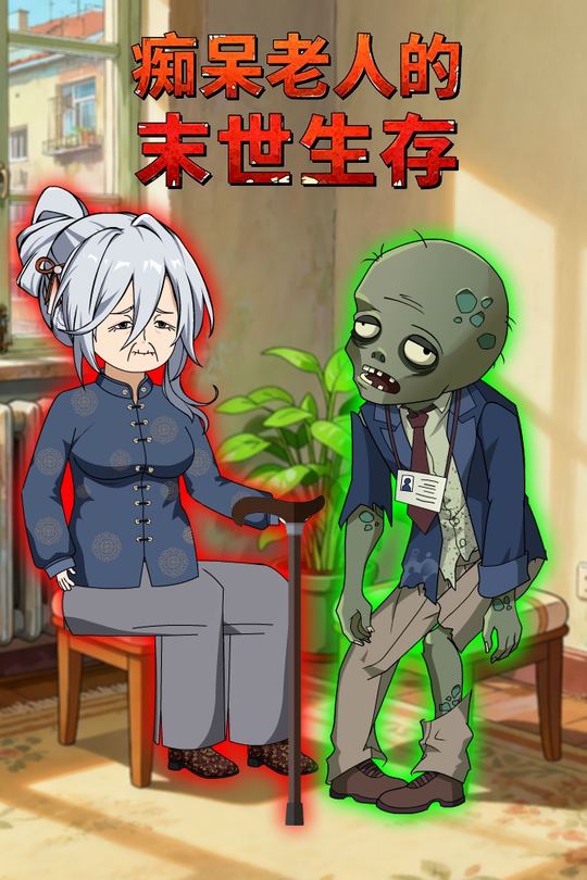痴呆老人的末世生存封面