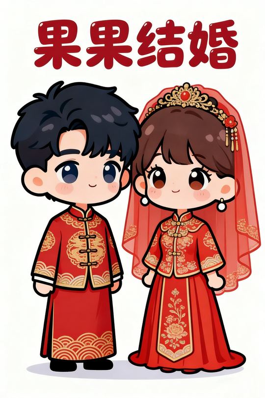 果果结婚封面