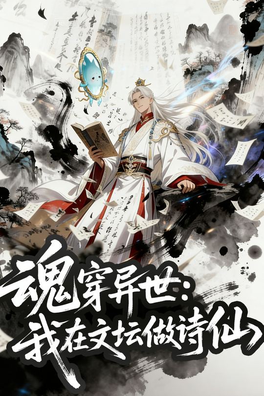 魂穿异世我在文坛做诗仙封面