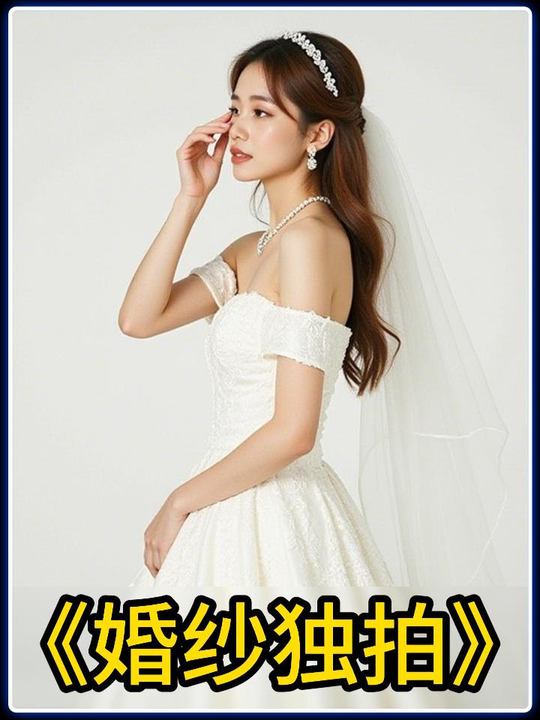 婚纱独拍封面