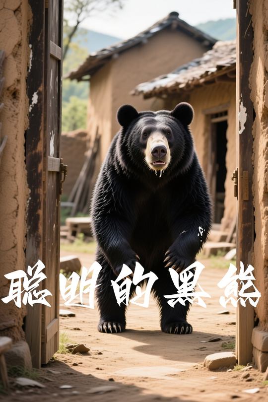 聪明的黑熊封面