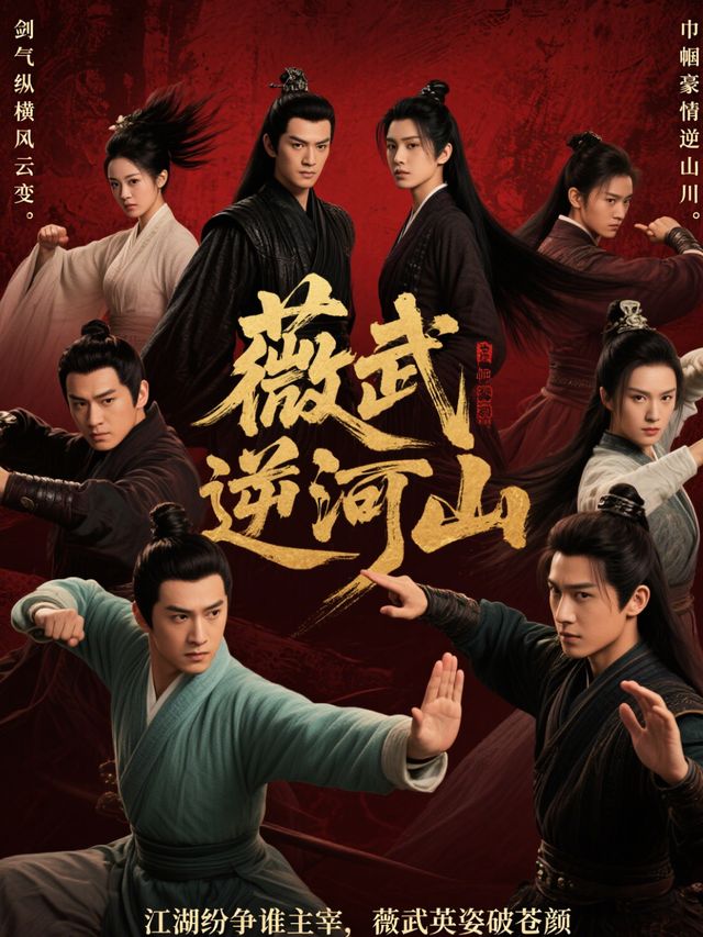 薇武逆河山封面