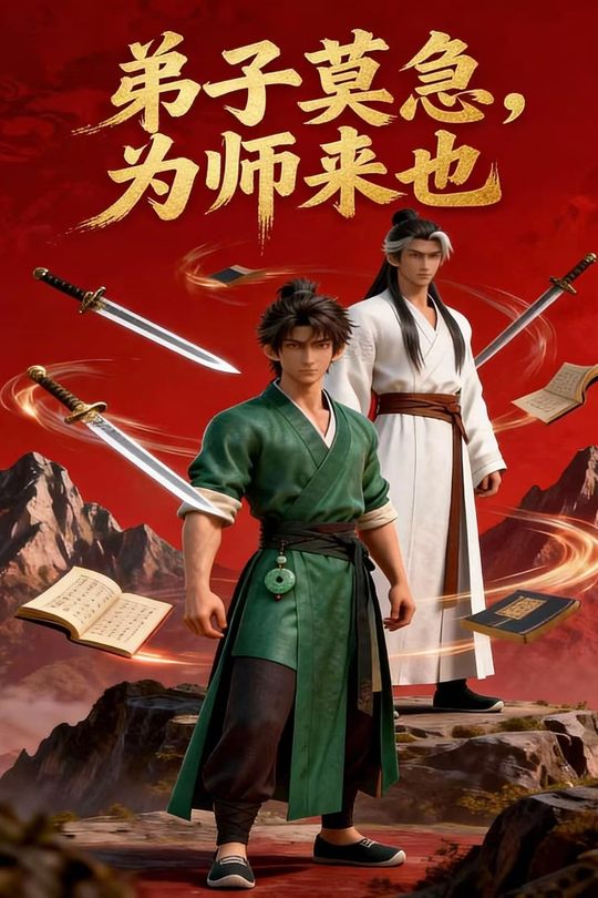 弟子莫急,为师来也封面
