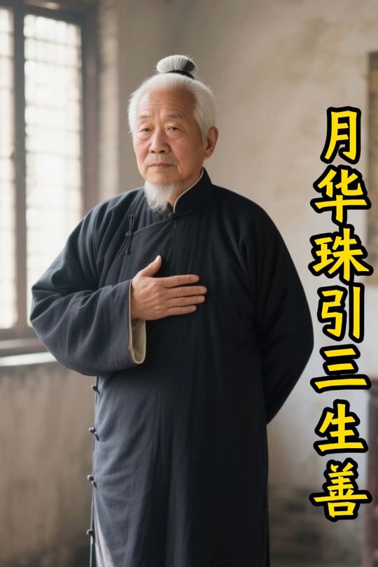 月华珠引三生善封面