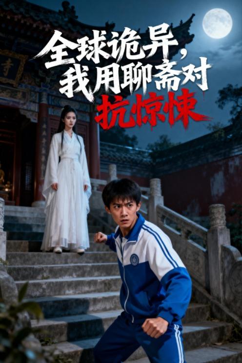 全球诡异,我用聊斋对抗惊悚封面