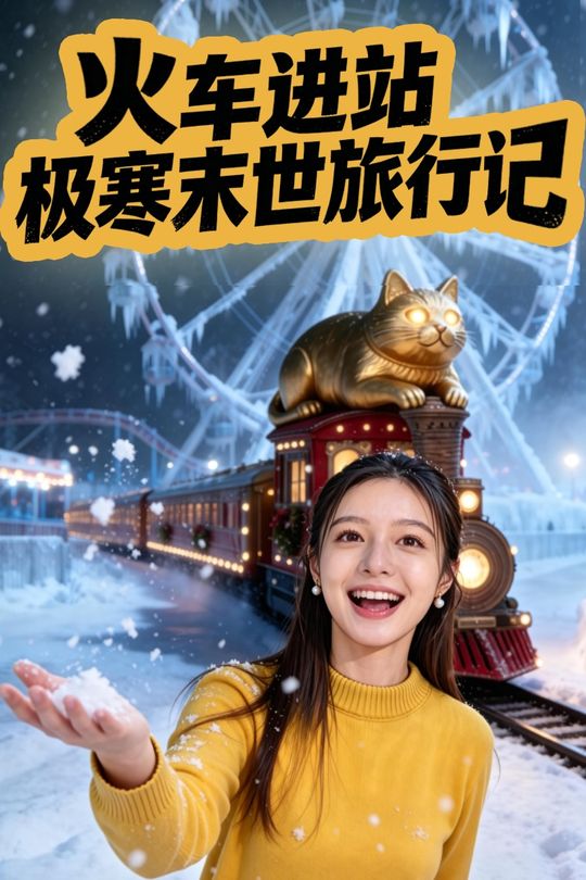 火车进站,极寒末世旅行记封面