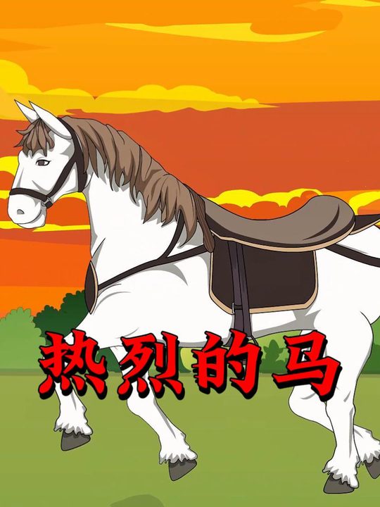 热烈的马封面