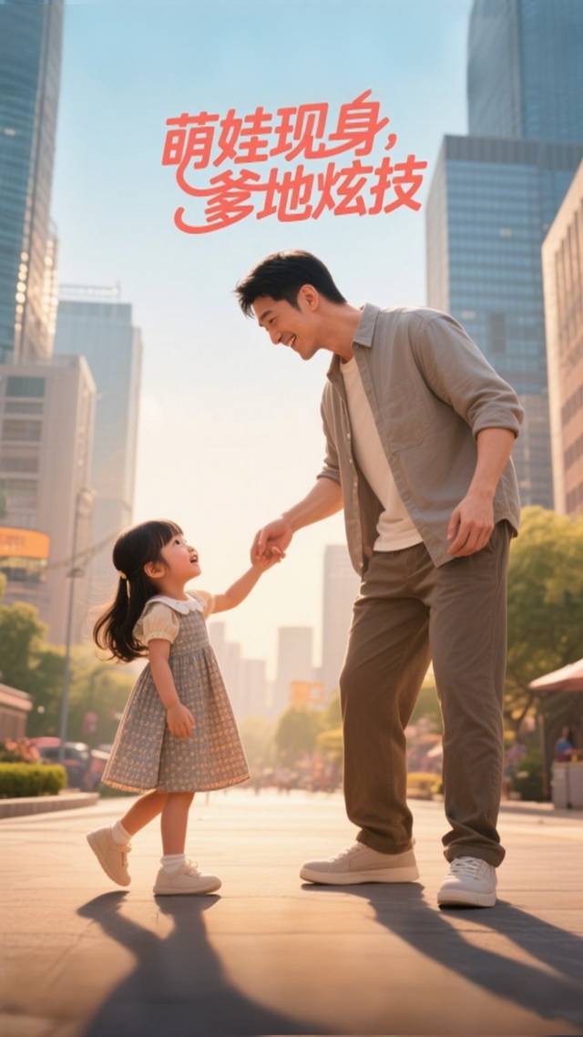 萌娃现身,爹地炫技封面