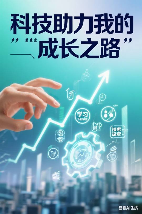 科技助力我的成长之路封面