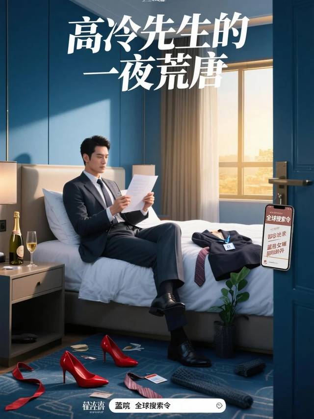 和高冷先生的一夜荒唐封面