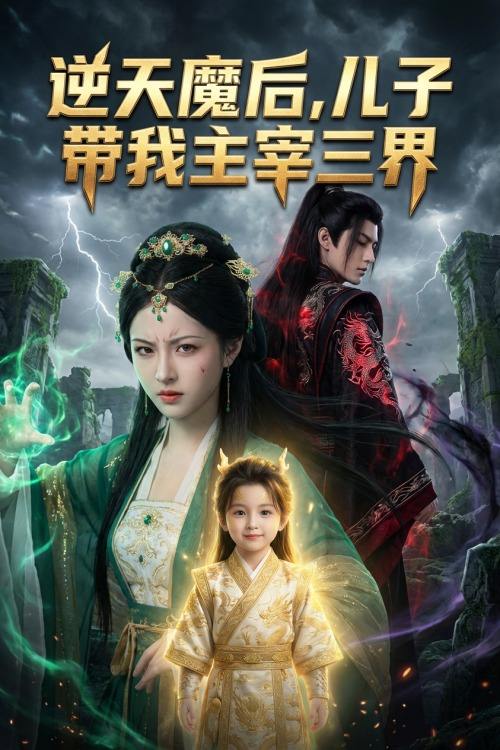 逆天魔后,儿子带我主宰三界封面