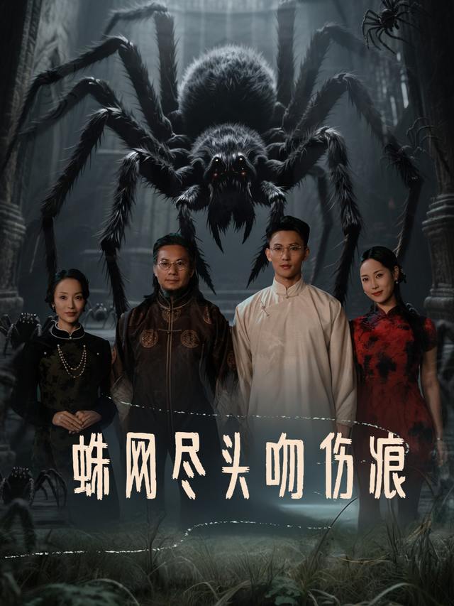 蛛网尽头吻伤痕封面
