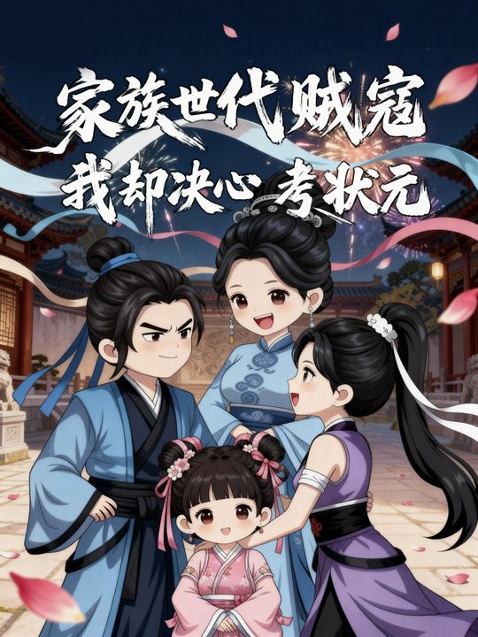 家族世代贼寇,我却决心考状元封面