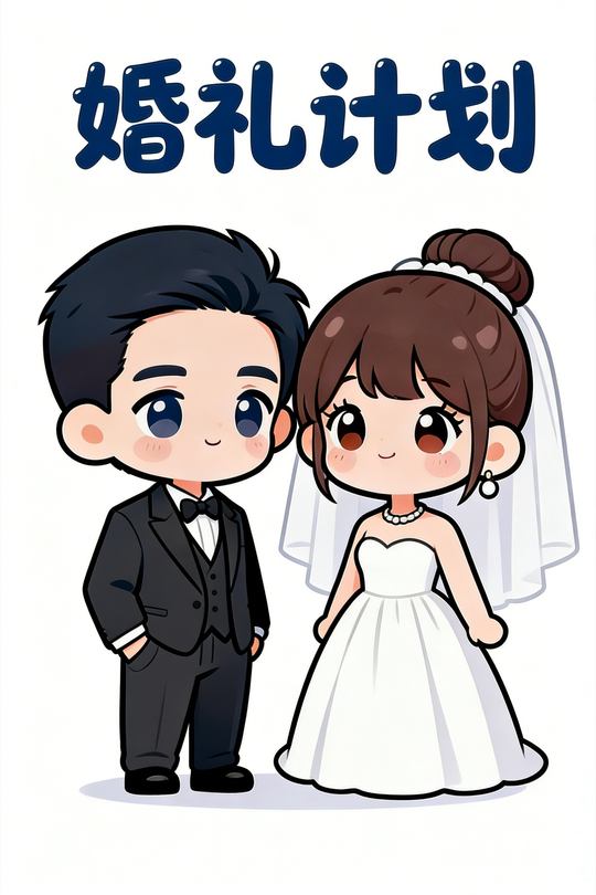 婚礼计划封面