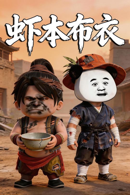 虾本布衣封面