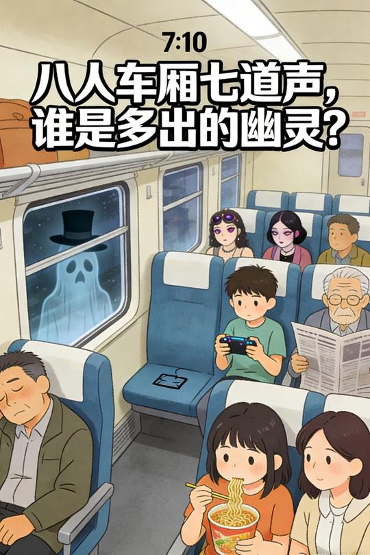 八人车厢七道声,谁是多出的幽灵?封面