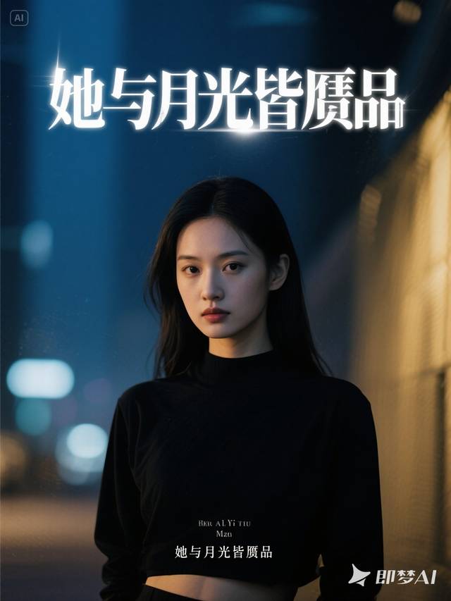 她与月光皆赝品封面