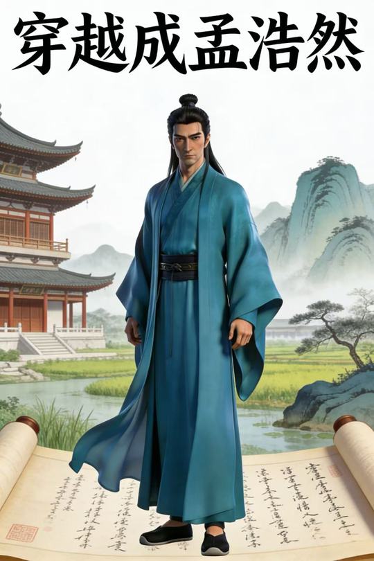 穿越成孟浩然封面