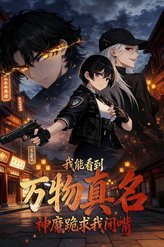 我能看到万物真名,神魔跪求我闭嘴封面