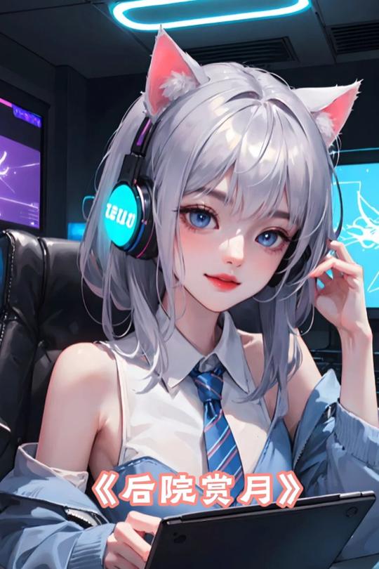后院赏月封面