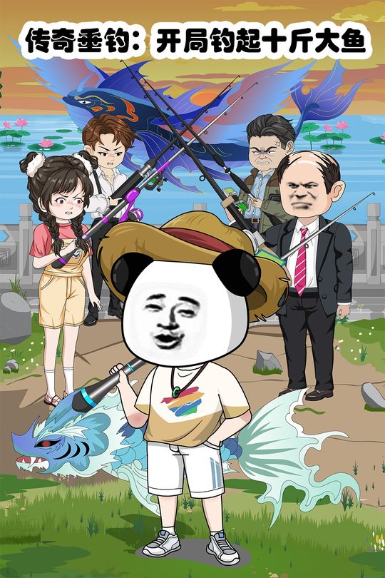 传奇垂钓:开局钓起十斤大鱼封面