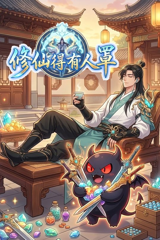 修仙得有人罩封面