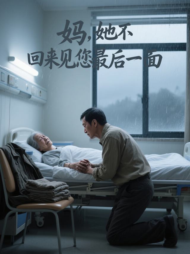 妈,她不肯回来见您最后一面封面