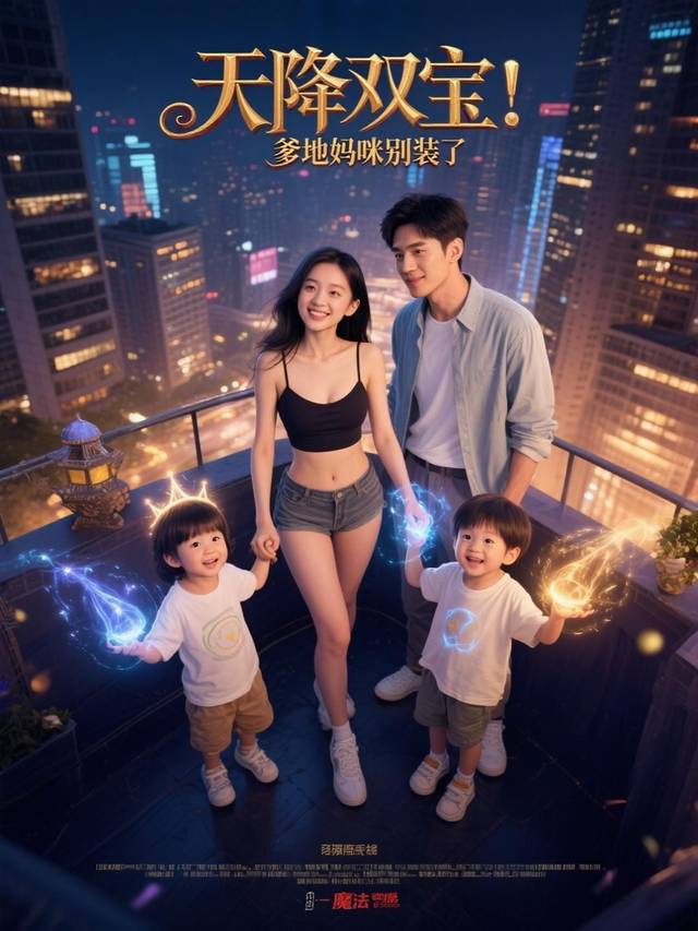 天降双宝:爹地妈咪别装了封面