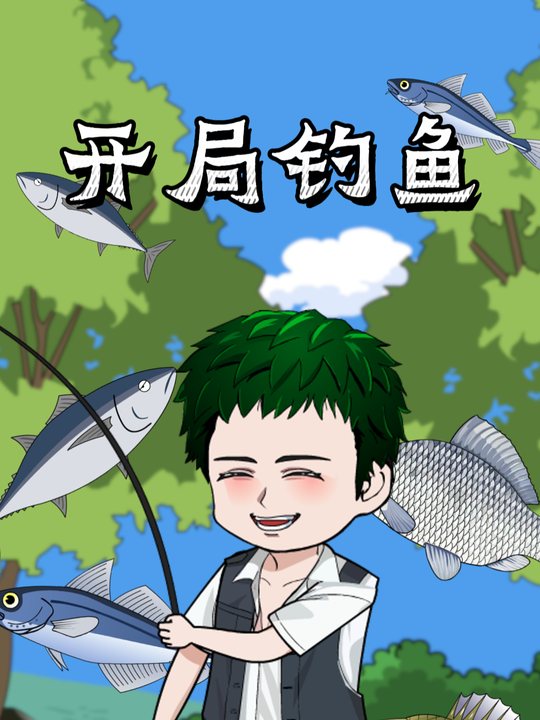 开局钓鱼封面
