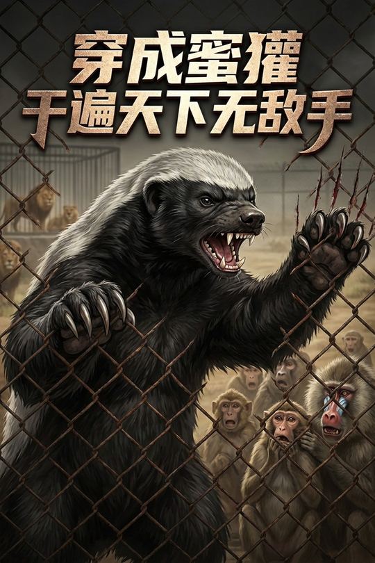 穿成蜜獾,干遍天下无敌手封面